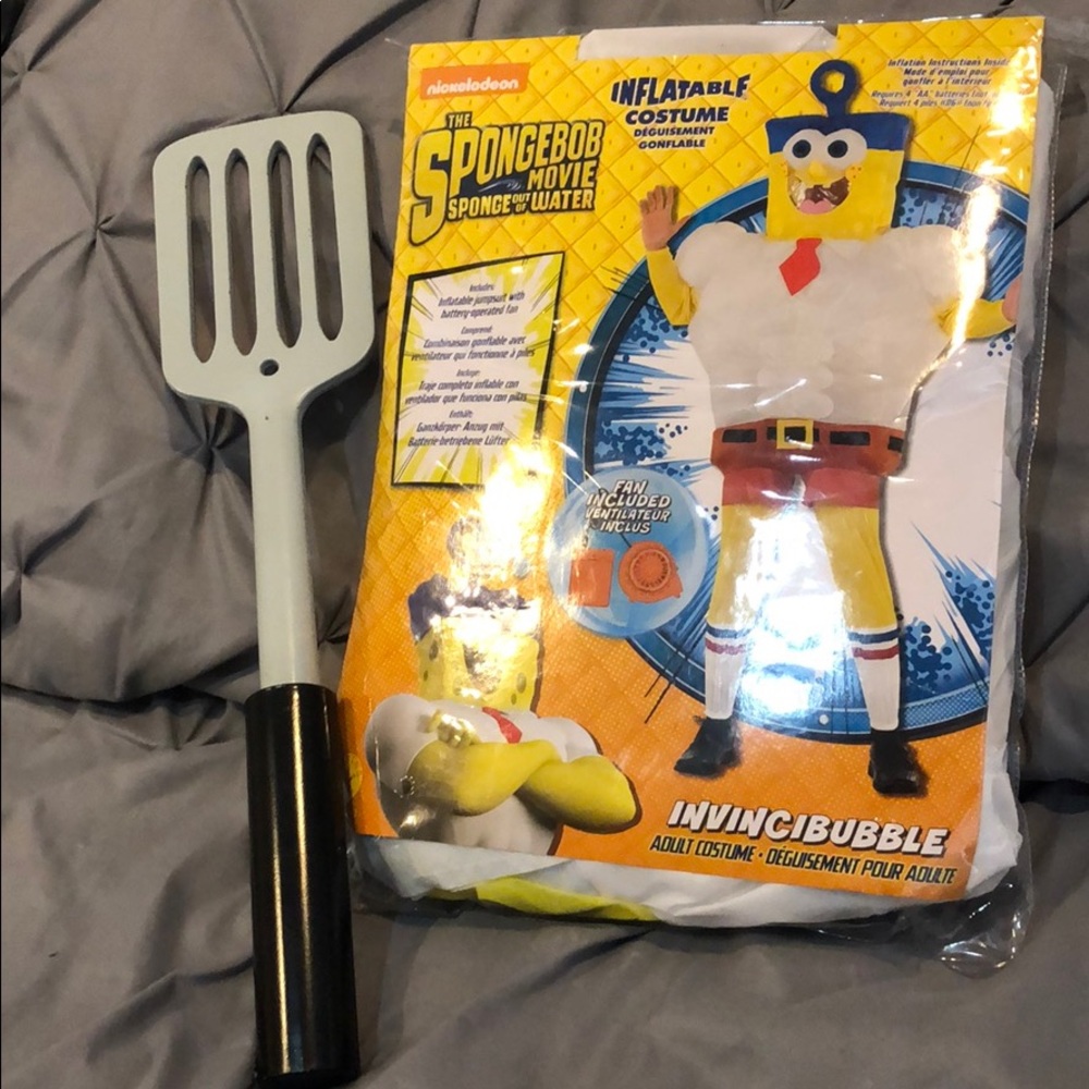 Inflatable Sponge Bob costume